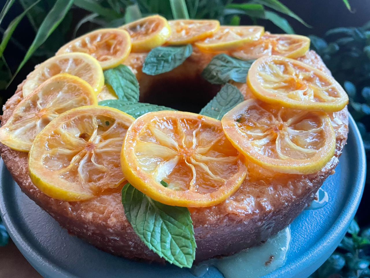 Cheese and lemon cake